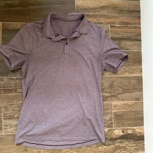 lululemon athletica Purple Polo Shirt